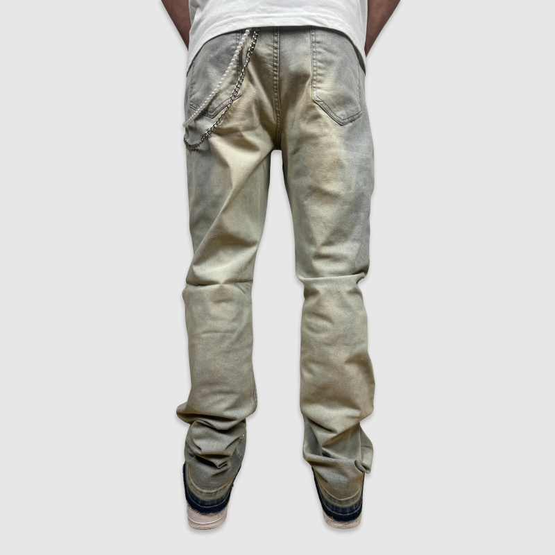 Flared Pearl Denim